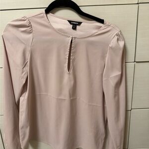 Pink Long Sleeve Women's Top